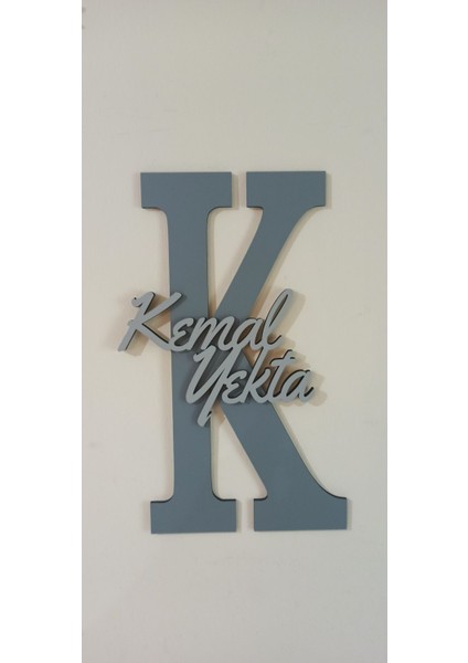 Çocuk ve Bebek Odası Harf Kapı ve Duvar Süsü Pano Isimlik