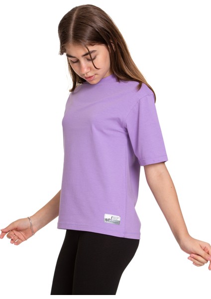 Bisiklet Yaka Regular Fit Suprem Örme Kumaş Kız Çocuk T-Shirt fırsatları