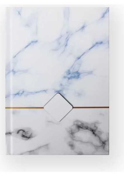 Marble Ciltli Defter 14 x 20 Çizgili 64 Yaprak 414641
