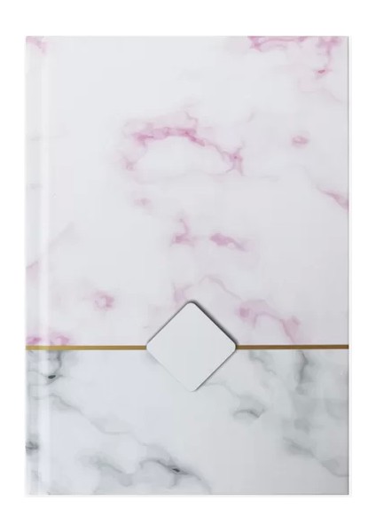 Marble Ciltli Defter 14 x 20 Çizgili 64 Yaprak 414641