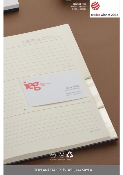 Koppi B5 Tarihsiz Planlayıcı Toplantı Organizatörü Defter 18 x 23 cm 128 Yaprak Koyu Gri fiyatları