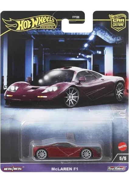 Premium Car Culture Exotic Envy Mclaren F1 Hkc77