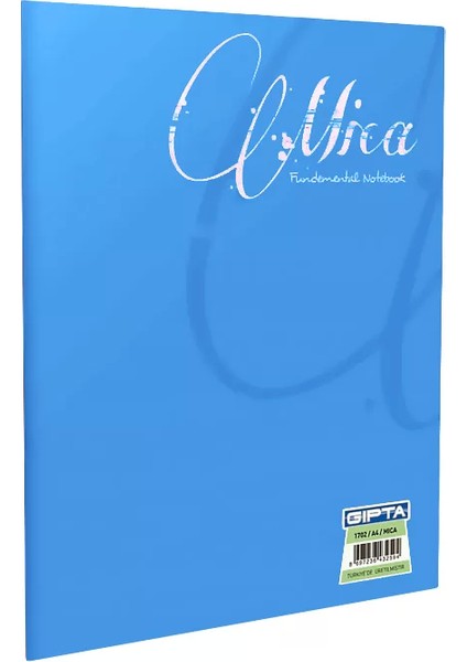 Mica Plastik Kapak Defter A4 Kareli 80 Yaprak 1708