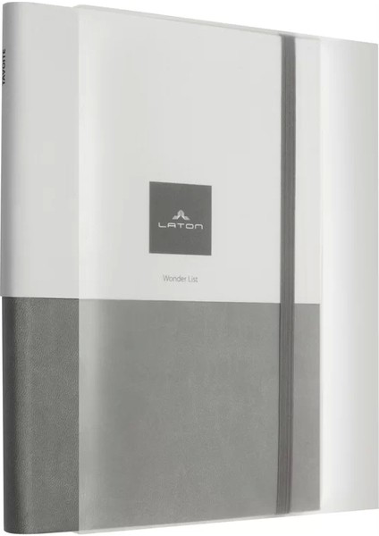 Tavoite A5 Tarihsiz Planlayıcı Defter 14 x 21 cm 256 Yaprak Koyu Gri