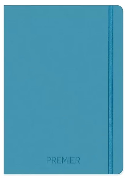 Premier Neo Soft Ciltli Defter 13 x 21 Düz 96 Yaprak Mavi 410027