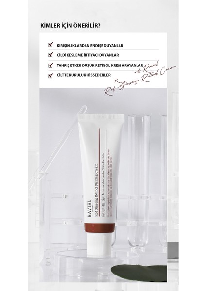 Derin ve Ince Çizgiler Için Red Ginseng Retinol Firming Krem