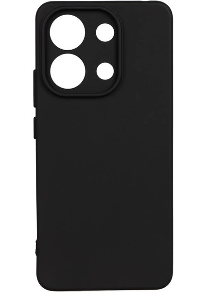 Xiaomi Redmi Note 13 4g Kılıf Siyah Yumuşak Silikon