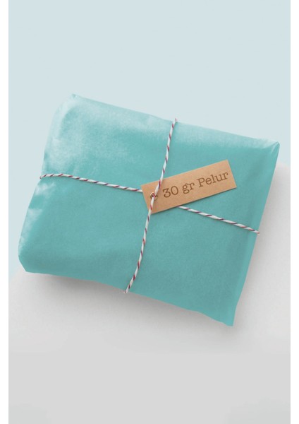 Hediye Paketleme Kağıdı 40 Adet Yeşil Zemin Baskılı 30 gr 34 x 48 cm
