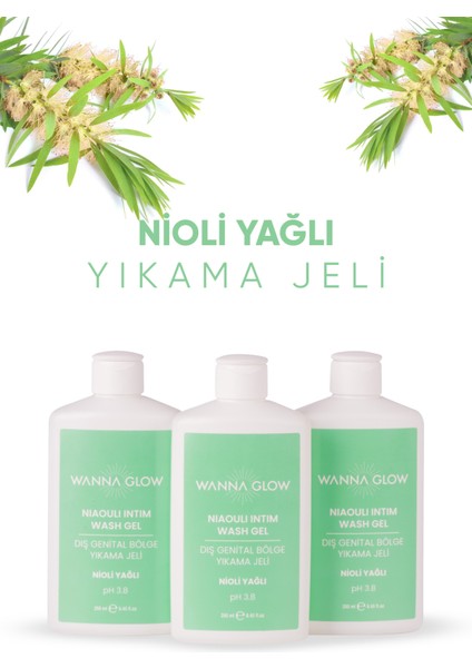 Nioli Yağlı Ph 3.8 Genital Bölge İntim Yıkama Jeli 250 ml indirimleri