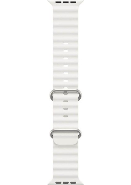 Koodmax Apple Watch Uyumlu Ultra Ocean Loop Tokalı Kayış Kordon 42 44 45 49MM