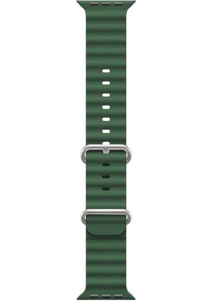 Koodmax Apple Watch Uyumlu Ultra Ocean Loop Tokalı Kayış Kordon 42 44 45 49MM