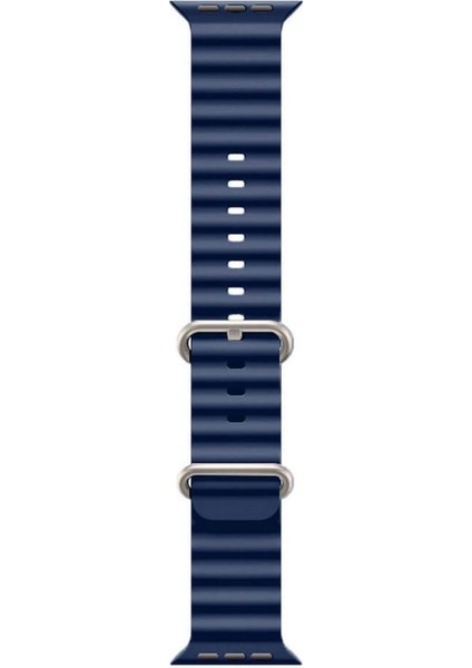 Koodmax Apple Watch Uyumlu Ultra Ocean Loop Tokalı Kayış Kordon 42 44 45 49MM