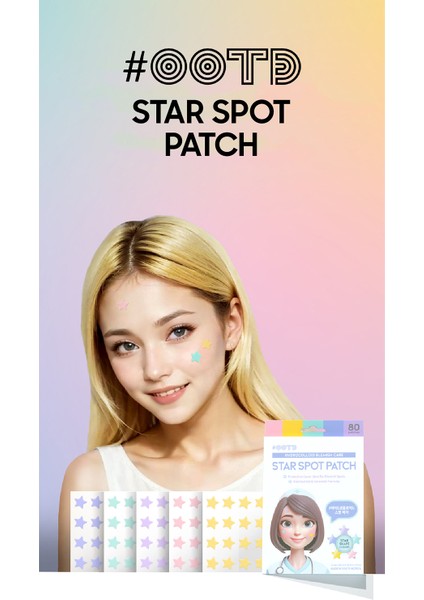 Star Spot Akne Patch 5 Renk