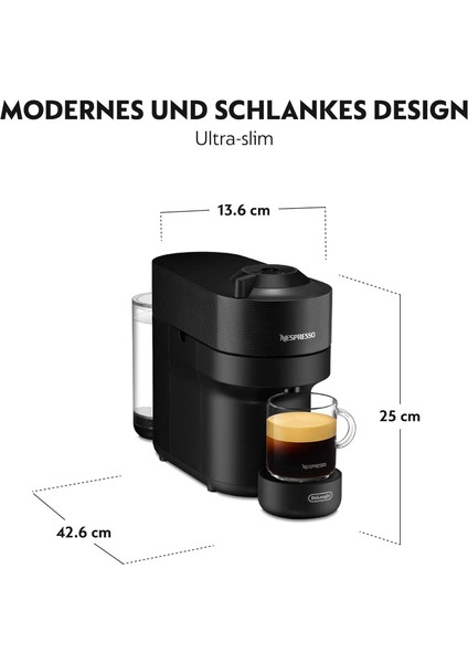 Nespresso Delonghi ENV90.B Vertuo Pop Kapsül Kahve Makinesi