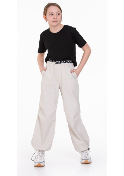 Stoperli Kız Çocuk Kargo Pantolon fiyatları