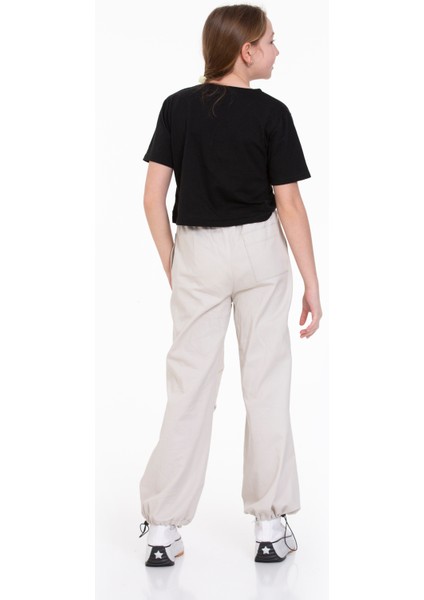 Stoperli Kız Çocuk Kargo Pantolon fırsatları