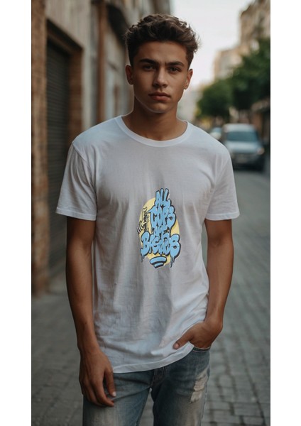 Erkek Baskılı T-Shirt Erkek Tişört modelleri