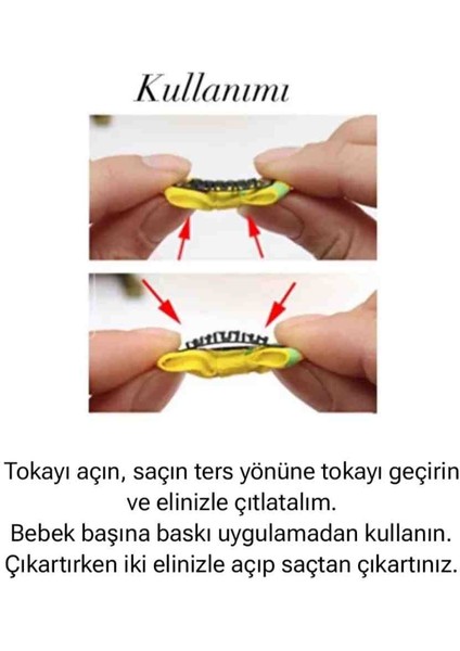 Saçsız Bebek Tokası El Örgüsü Çiçekli Lila