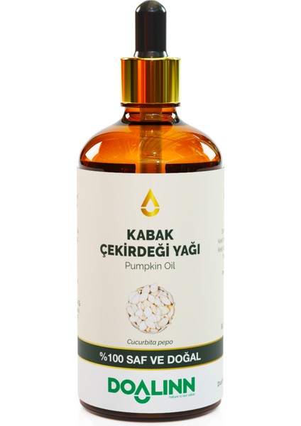 Kabak Çekirdeği Yağı (Cucurbita Pepo) 100 ml