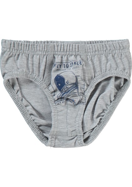 Erkek Çocuk 2'li Külot 2-10 Yaş Gri modelleri