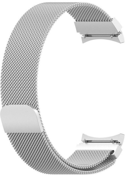 Samsung Galaxy Watch 4/5/5 Pro/6 Tam Uyumlu Metal Hasır Kordon Kavisli Tasarım Kayış fiyatları