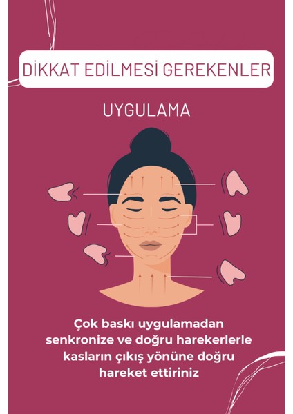 Pembe Kuvars Gua Sha Taşı