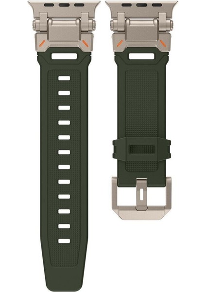 Apple Watch Uyumlu 42 44MM 45MM 49MM Defans Loop Yüksek Kalite Silikon Kordon