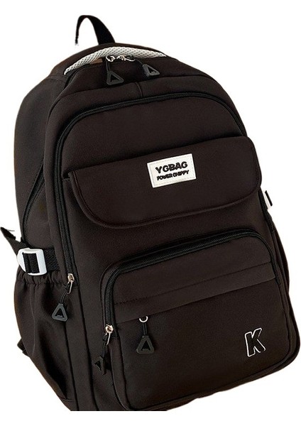 Okul Çantası Kadın Ins Orman Tarzı Çok Yönlü Niş Öğrenci Sırt Çantası Açık Hava Seyahati Büyük Kapasiteli Rahat Sırt Çantası (Yurt Dışından)