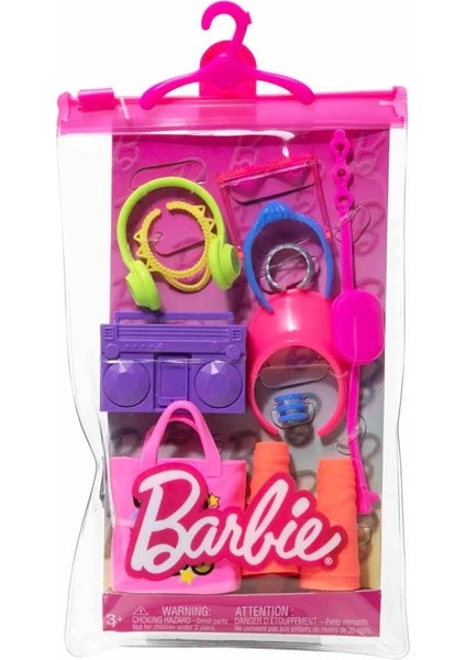 Barbie'nin Moda Aksesuarları Paketleri Hwv74
