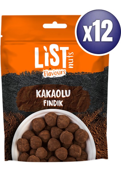 List Flavours Kakaolu Fındık 12 x 90 G