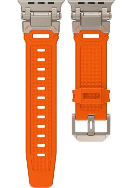 Apple Watch Uyumlu 42 44MM 45MM 49MM Defans Loop Yüksek Kalite Silikon Kordon