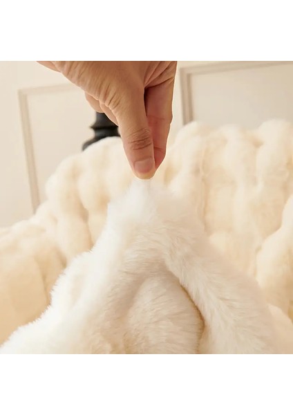 Kalın Peluş Klasik Kürklü Koltuk Örtüleri (1 Adet) Uçlu Koltuk Örtüsü Için Parça Ölçüsü 160 x 300 cm modelleri