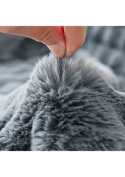 Kalın Peluş Klasik Kürklü Koltuk Örtüleri (1 Adet) Uçlu Koltuk Örtüsü Için Parça Ölçüsü 160 x 300 cm modelleri