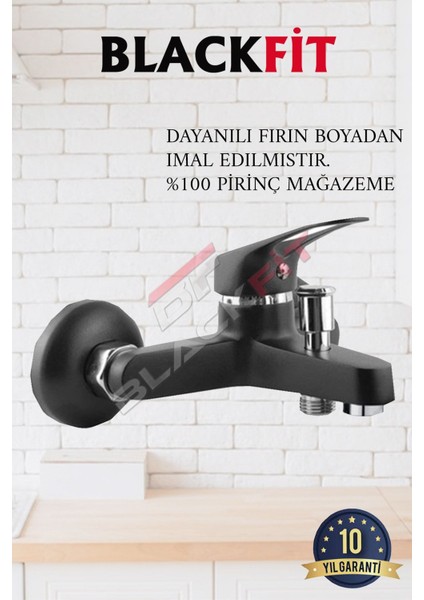 Siyah Tepe Duş Seti Duş Robotu Duş Başlığı Banyo Bataryası Lavabo Bataryası Mutfak Bataryası