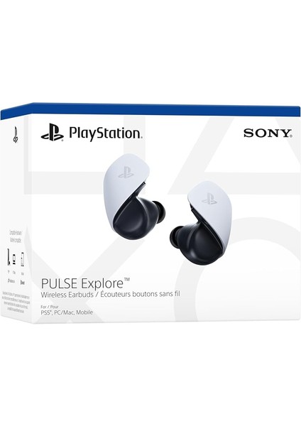 PS5 Pulse Explore Wireless Mikrofonlu Kulak İçi Oyuncu Kulaklığı (Resmi Distribütör Garantili)