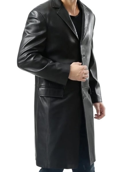 Deri Zik Uzun Ceket fiyatları