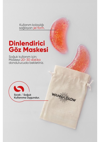 Wanna Glow Sıcak Soğuk Dinlendirici Göz Altı Maskesi