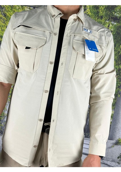 Tactical Taktikal Outdooor Cargocep Kargocepuzun Kollu Gömlek