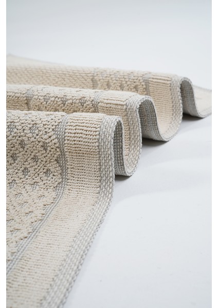 Klasik Desen Modern Pamuk Paspaslar, Kaymaz Taban, Şık ve Dayanıklı