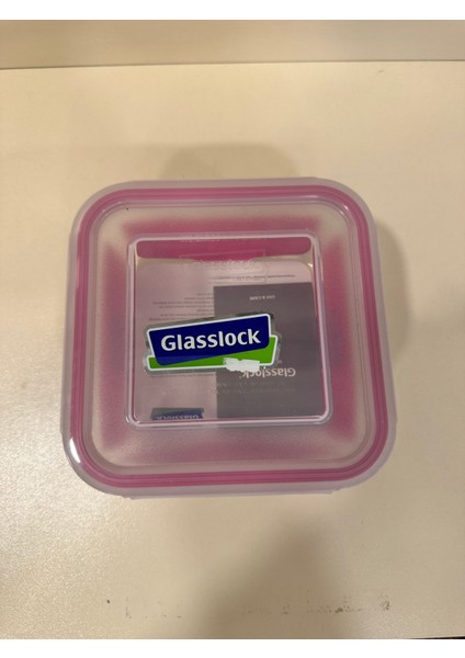 Glasslock Vakumlu Saklama Kabı Cam Kare
