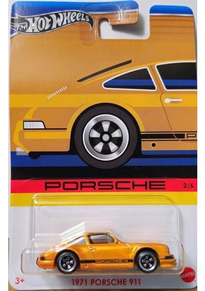 1:64 Tekli Arabalar - 1971 Porsche GRT01 - HRW57