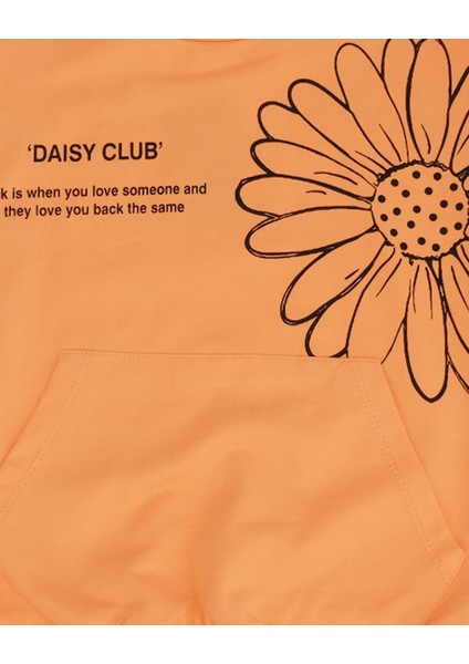 Daisy Baskılı Bisiklet Yaka Sweatshirt fiyatları