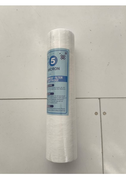 Micron Filtre 5 Micron Ön Arıtıcı Filtresi