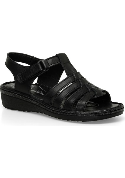 105127.Z4FX Siyah Kadın Comfort Sandalet