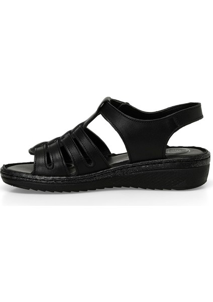 105127.Z4FX Siyah Kadın Comfort Sandalet