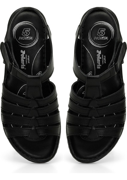 105127.Z4FX Siyah Kadın Comfort Sandalet