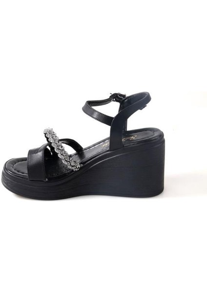 Sprs 02831 Dolgu Taban Kadın Sandalet modelleri