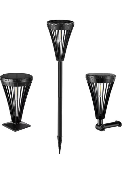15 Watt Fonksiyonel Solar Çim / Bahçe Aydınlatma Armatür