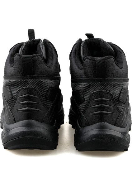 Tekno Trust Düz Topuklu Su ve Soğuğa Dayanıklı Kışlık Bağcıklı Bot Sağlam Taban Outdoor Bot Siyah Bağcıklı Düz fırsatları