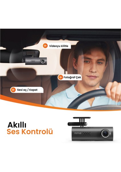 Dash Cam M200 Araç İçi Kamera 2024